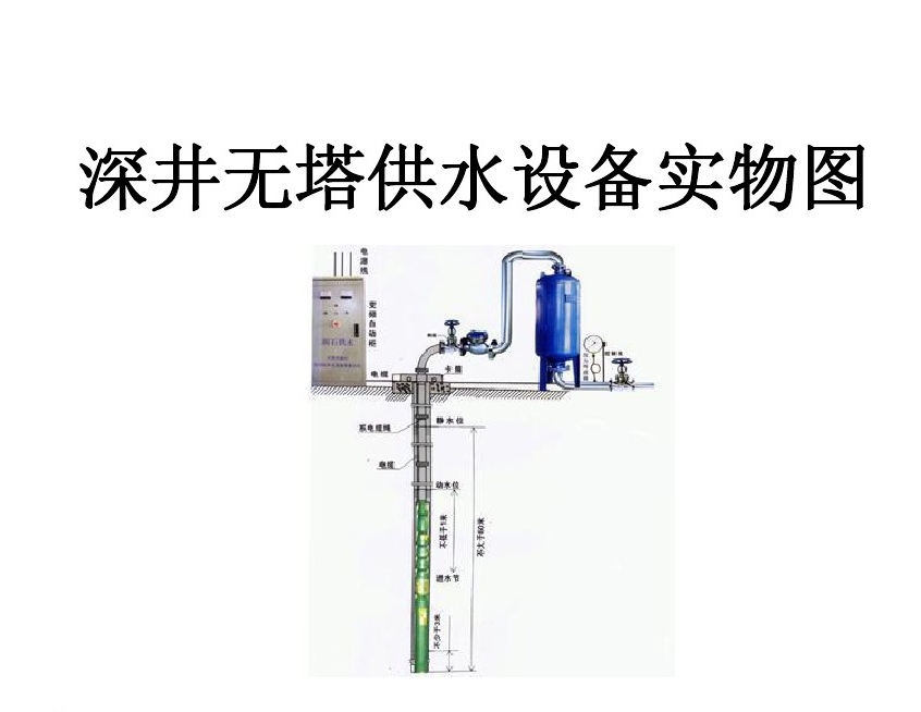 莆田涵江区井泵无塔式供水设备